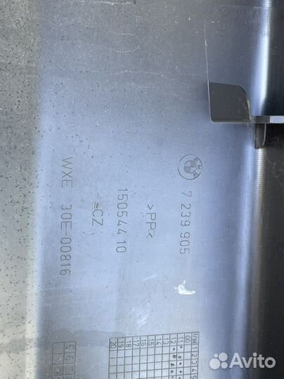 Бмв 1 f20 обшивка крышки багажника