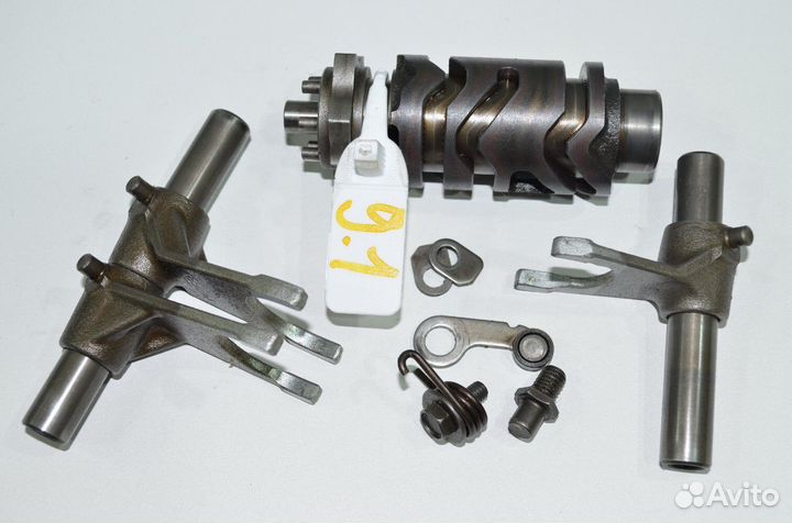 Вал копирный с вилками Suzuki SV400S