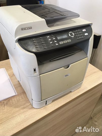 Принтер лазерный мфу Ricoh Aficio SP 3400 sf