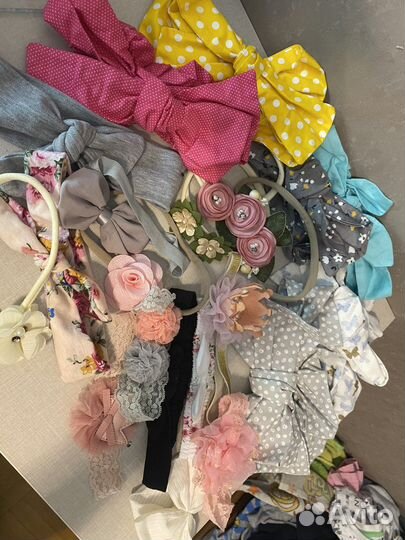 Повязки на голову для девочек