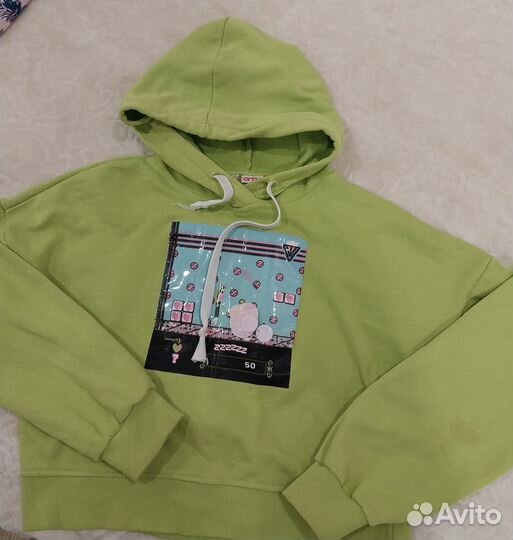 Батник для девочки укороченный, 152