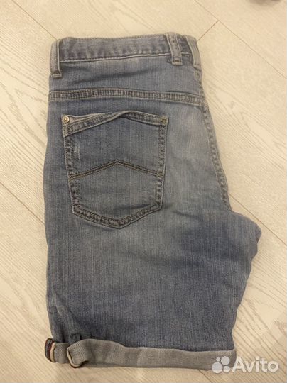 Джинсовые шорты для девочки 154