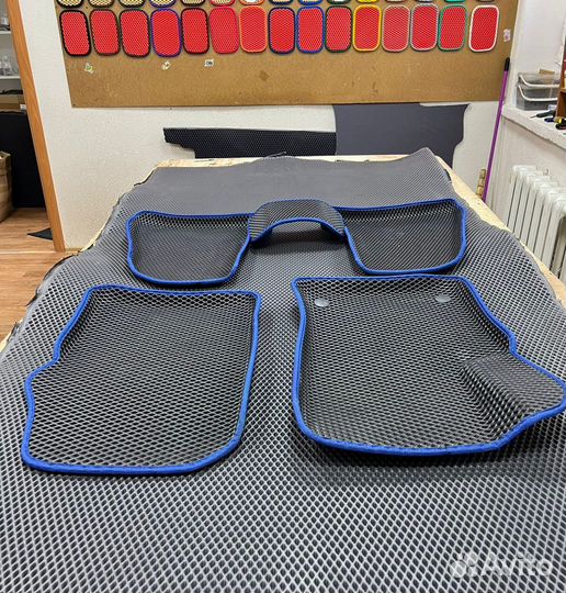 Коврики Эва/ Ева с бортами 3Д