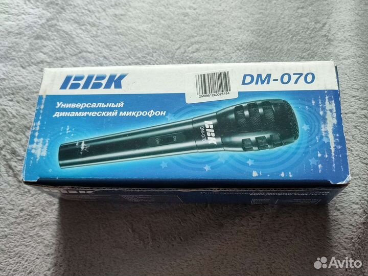 Микрофон bbk dm-070 для караоке