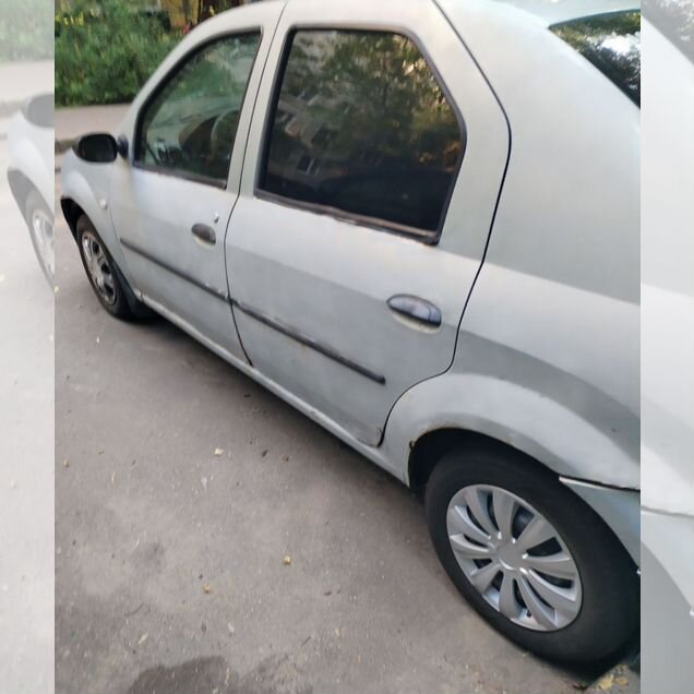 Renault Logan 1.4 MT, 2005, битый, 300 000 км