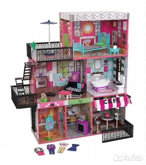 Кукольный домик kidkraft Бруклинский лофт