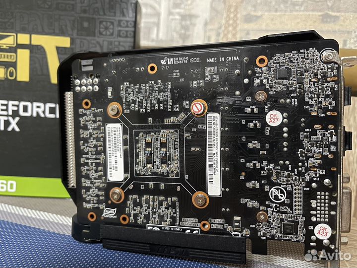 Nvidia Geforce GTX 1660 StormX Palit