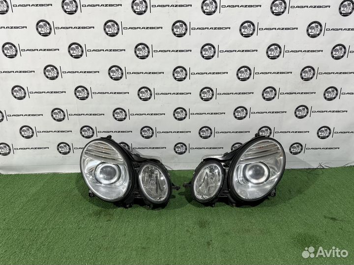 Фары мерседес W211 рестайлинг