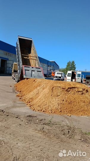 Песок карьерный