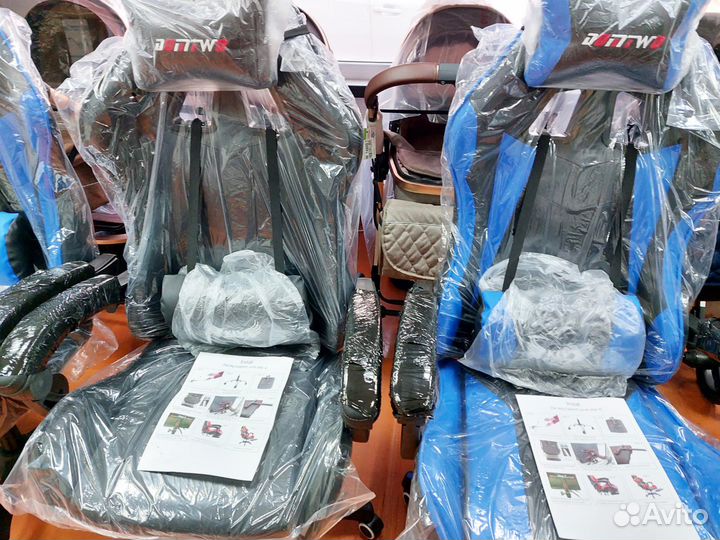 Компьютерные кресла в ассортименте