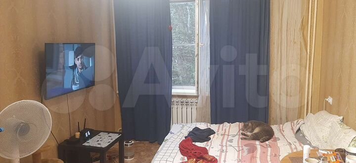Комната 18 м² в 1-к., 6/9 эт.