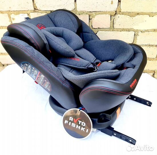 Поворот на 360 Эко-кожа IsoFix 0-36 кг (новое)