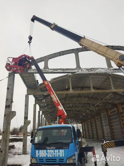 Услуги манипулятора эвакуатора и автовышки
