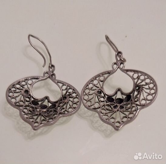 Серьги времен СССР
