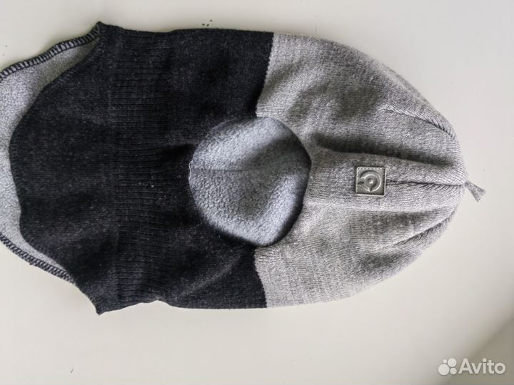 Зимняя шапка шлем для мальчика crocid