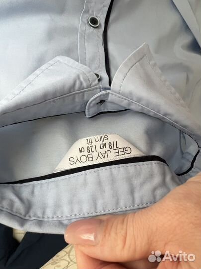 Рубашка на мальчика 128