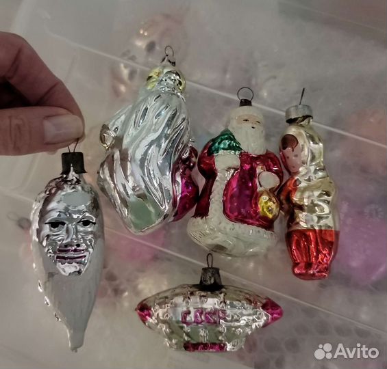 Елочные игрушки СССР