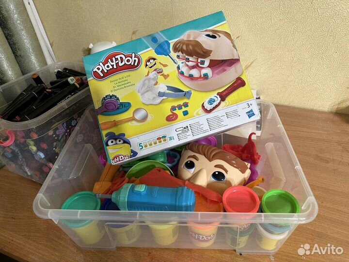 Набор для лепки play doh, зубной доктор