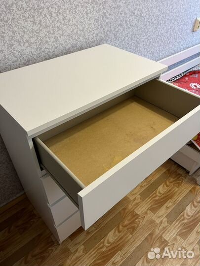 Комод IKEA мальм 4 ящика оригинал 100*80*48
