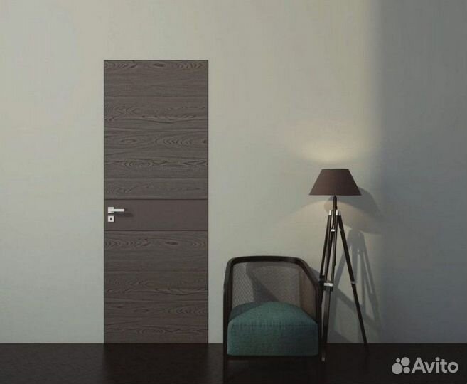 Двери межкомнатные скрытые с отделкой