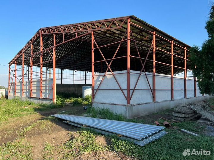 Строительство ангаров, складов