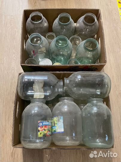 Банки трехлитровые