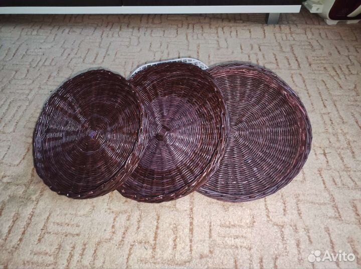 Плетеный поднос