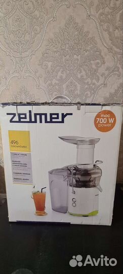 Соковыжималка zelmer 496
