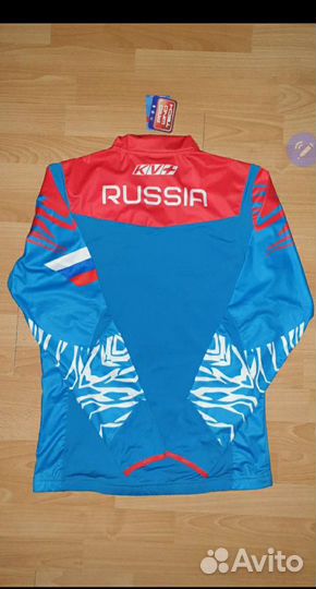 Лыжный разминочный костюм KV plus сборной России