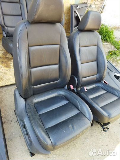 Кожаный салон Vw Tiguan 1