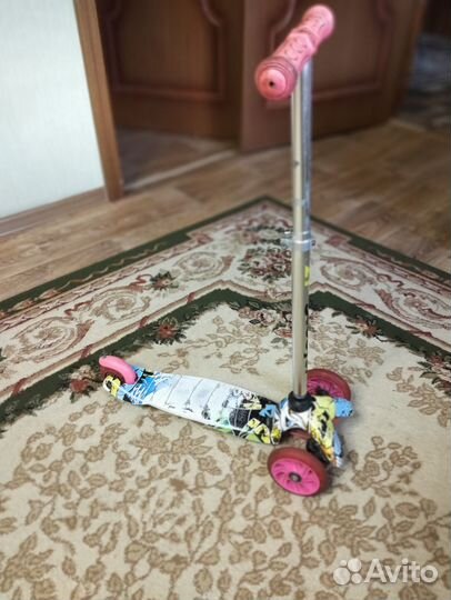 Самокат детский трехколесный бу