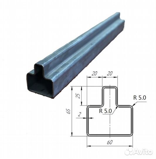 Откатные ворота 4х2 Т-профиль+автоматика Home Gate