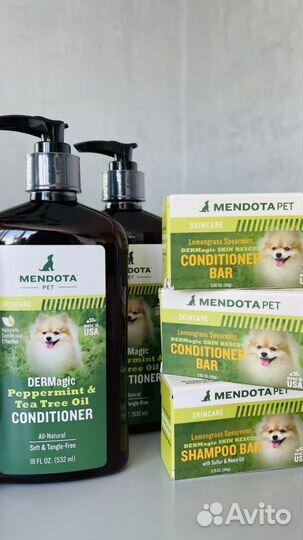 Новый лосьон и шампунь твердый Dermagic Mendota