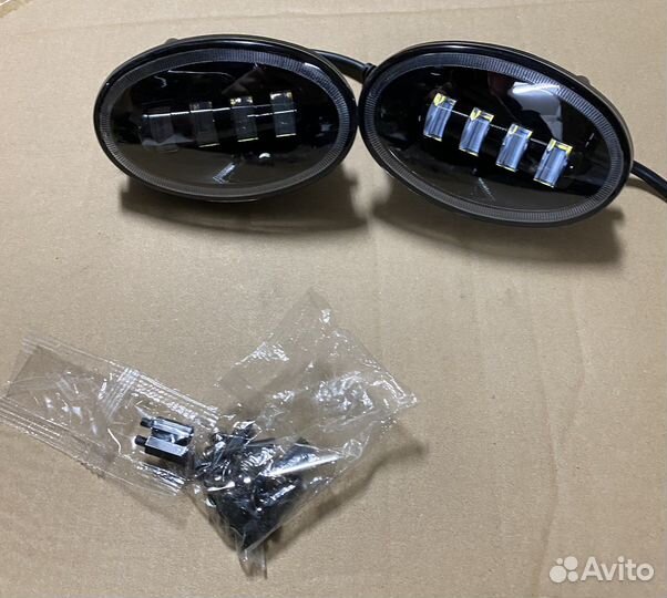 Противотуманные фары LED Honda, Mazda желто/белые