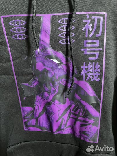Толстовка с принтом из аниме