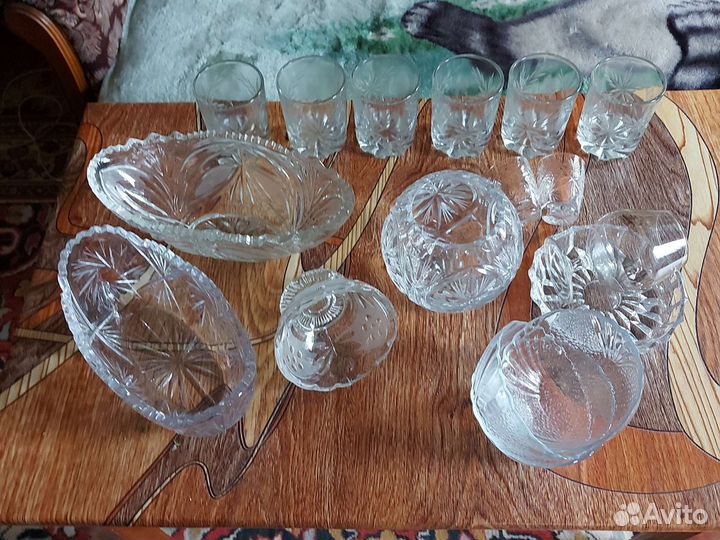 Хрустальная посуда СССР