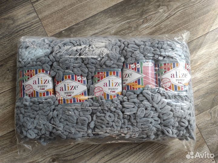 Пряжа alize puffy fine