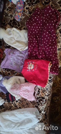 Отдам детские вещи и обувь на девочку разм. От 86