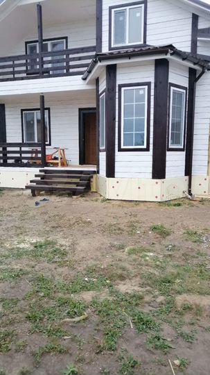 Дом 130 м² на участке 9 сот.