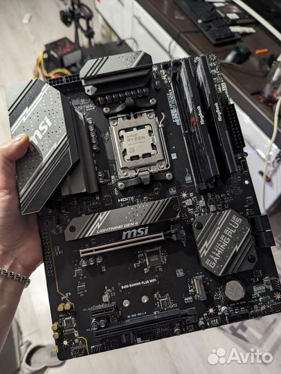 Комплект AM5 Ryzen 5 7500f + a620/b650 + ddr5