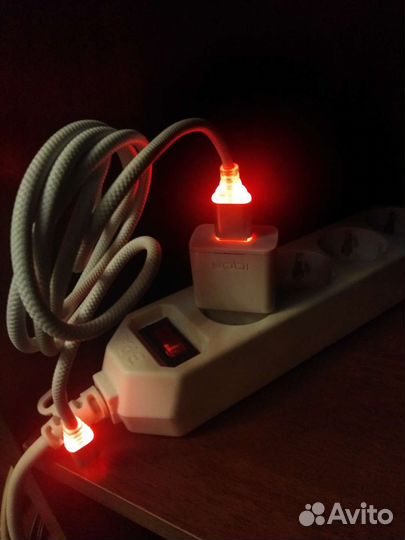 Usb шнур для андроида светящийся