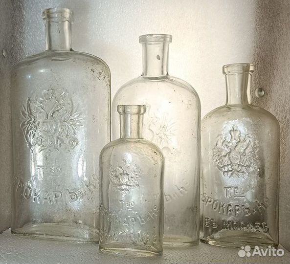 Флаконы духи парфюмерия до 1917 года и СССР