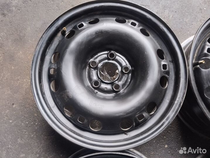 R15 5x100 6j et38 57.1 комплект штампованных диско