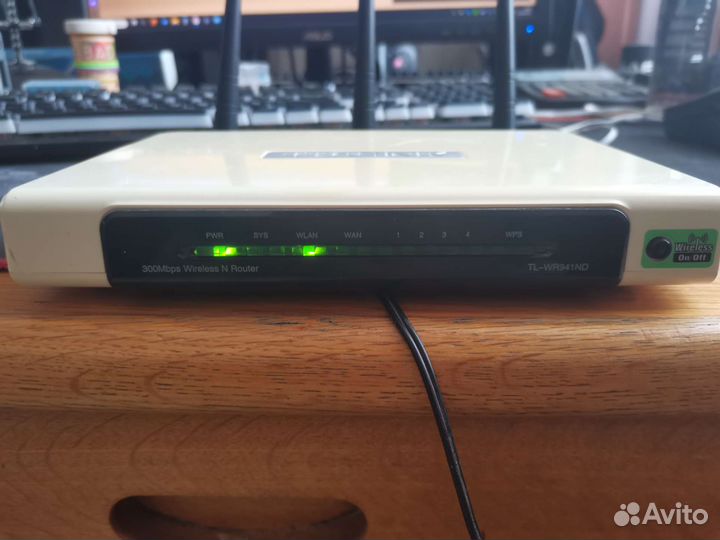 Роутер wifi tp-link tl-wr941nd 300 Мбит/с