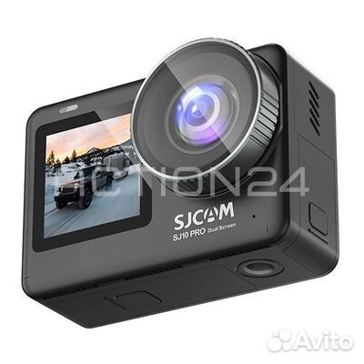 Экшн видеокамера sjcam SJ10 Pro Dual Screen (черны