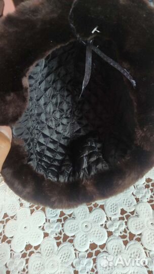 Мужская меховая шапка Ушанка