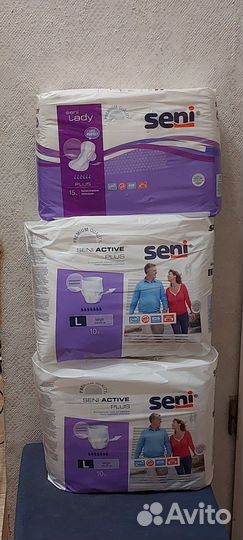 Трусы для взрослых, урологические прокладки