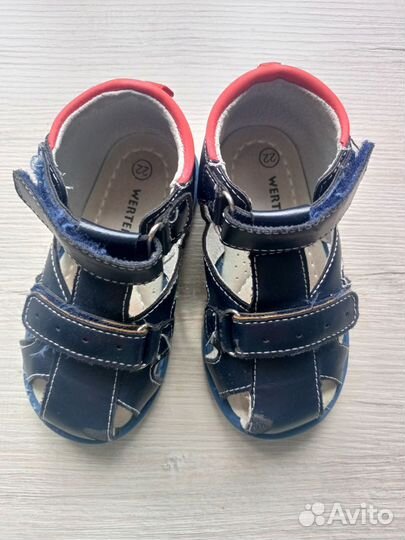 Сандалии для мальчика 22 размер