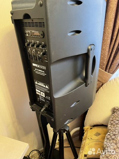Колонка, Микшерный пульт yamaha, усилитель, микроф