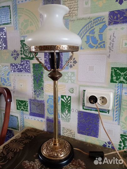 Лампа настольная СССР